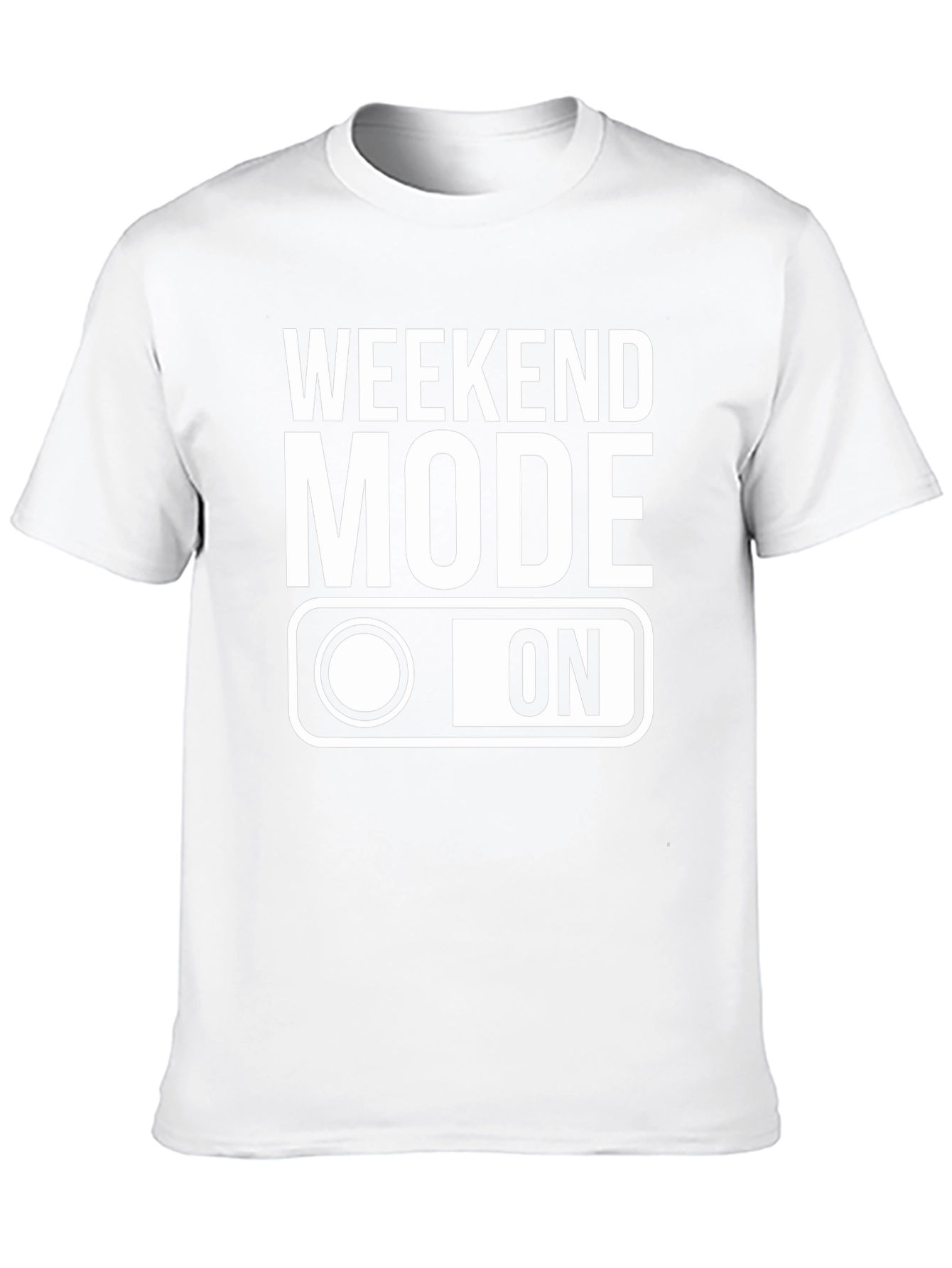 Weekend Mode On T-Shirt - Black