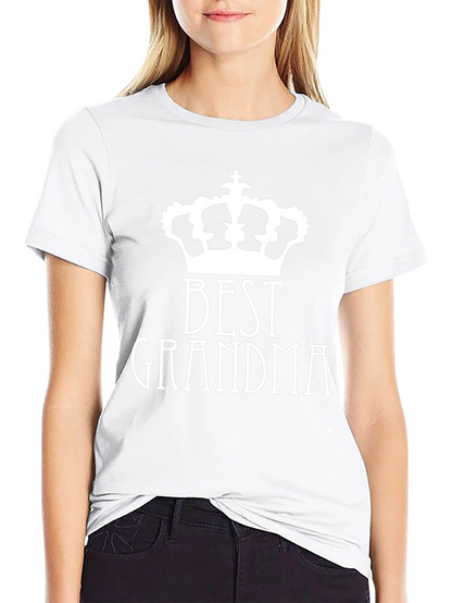 Best Grandma Crown T-Shirt