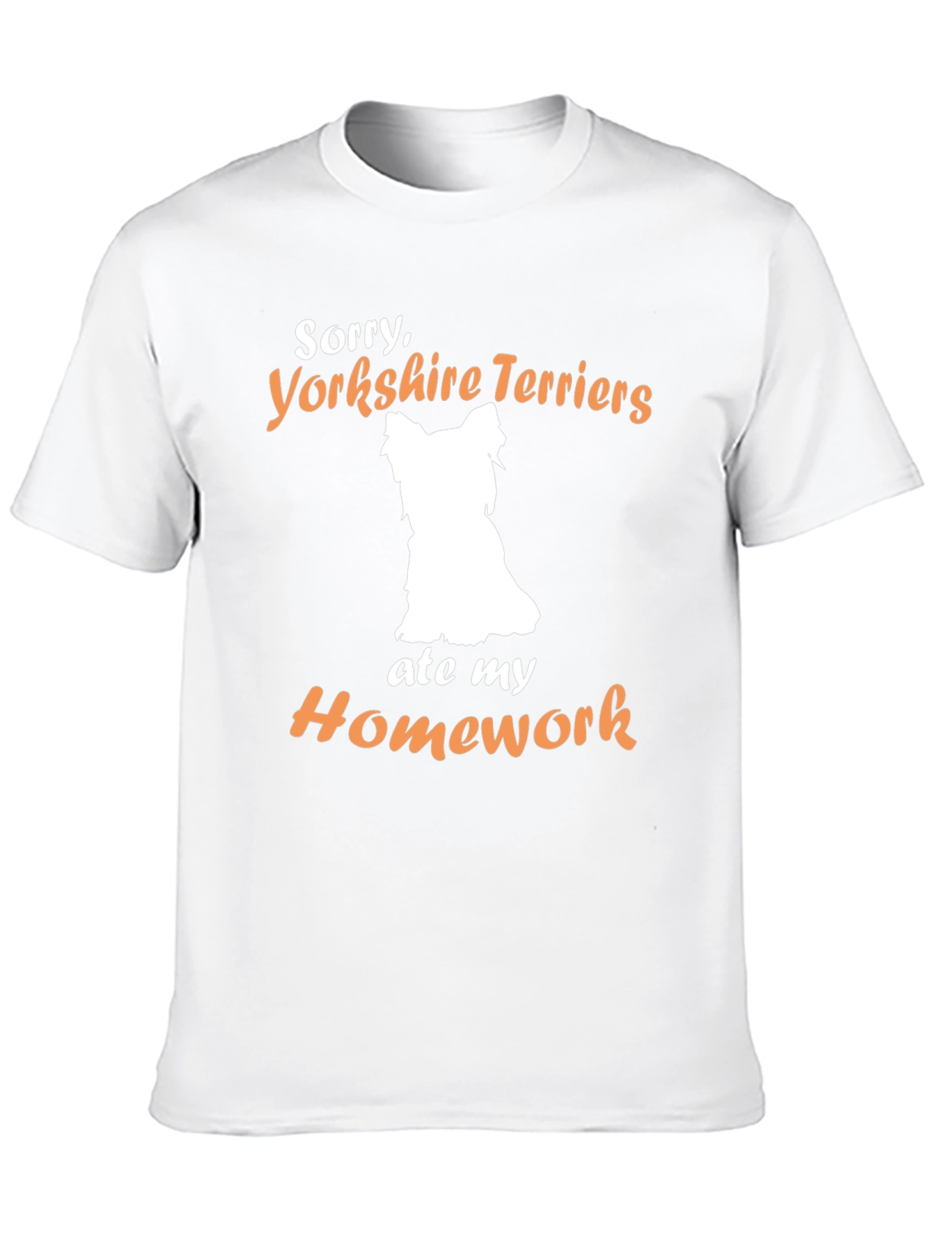 Yorkshire Terrier Homework Excuse T-Shirt
