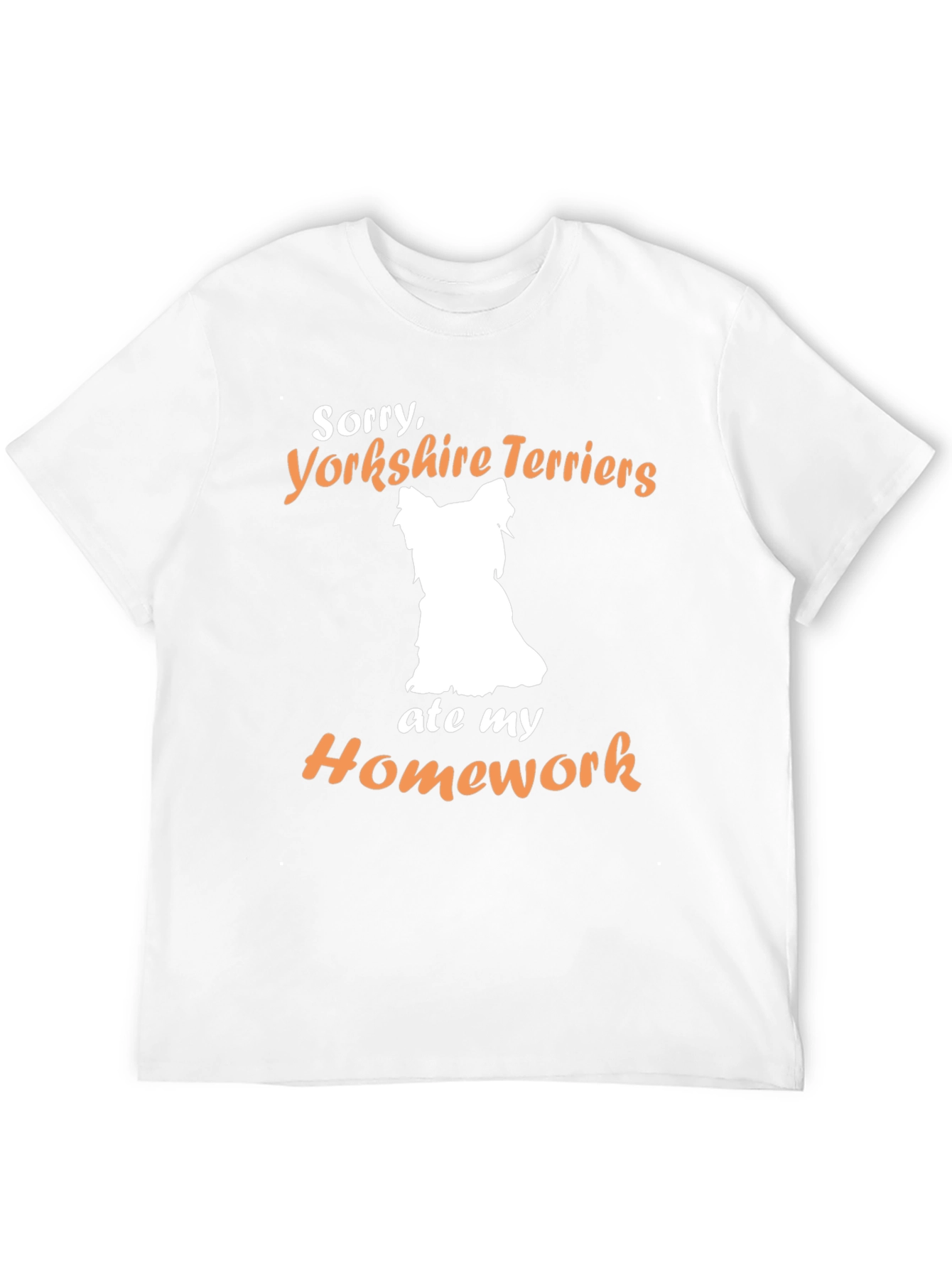 Yorkshire Terrier Homework Excuse T-Shirt