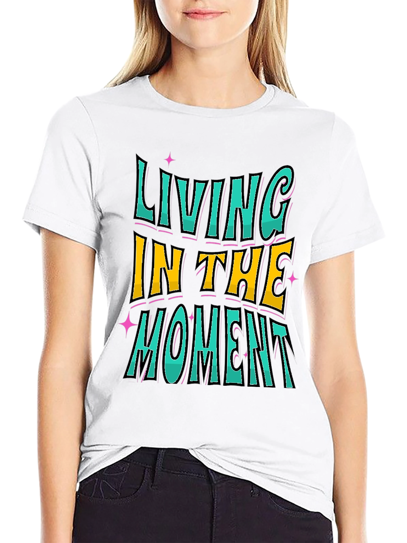 Living In The Moment Graphic Tee