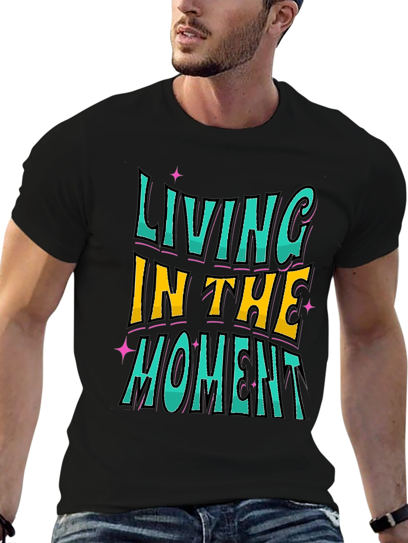 Living In The Moment Graphic Tee
