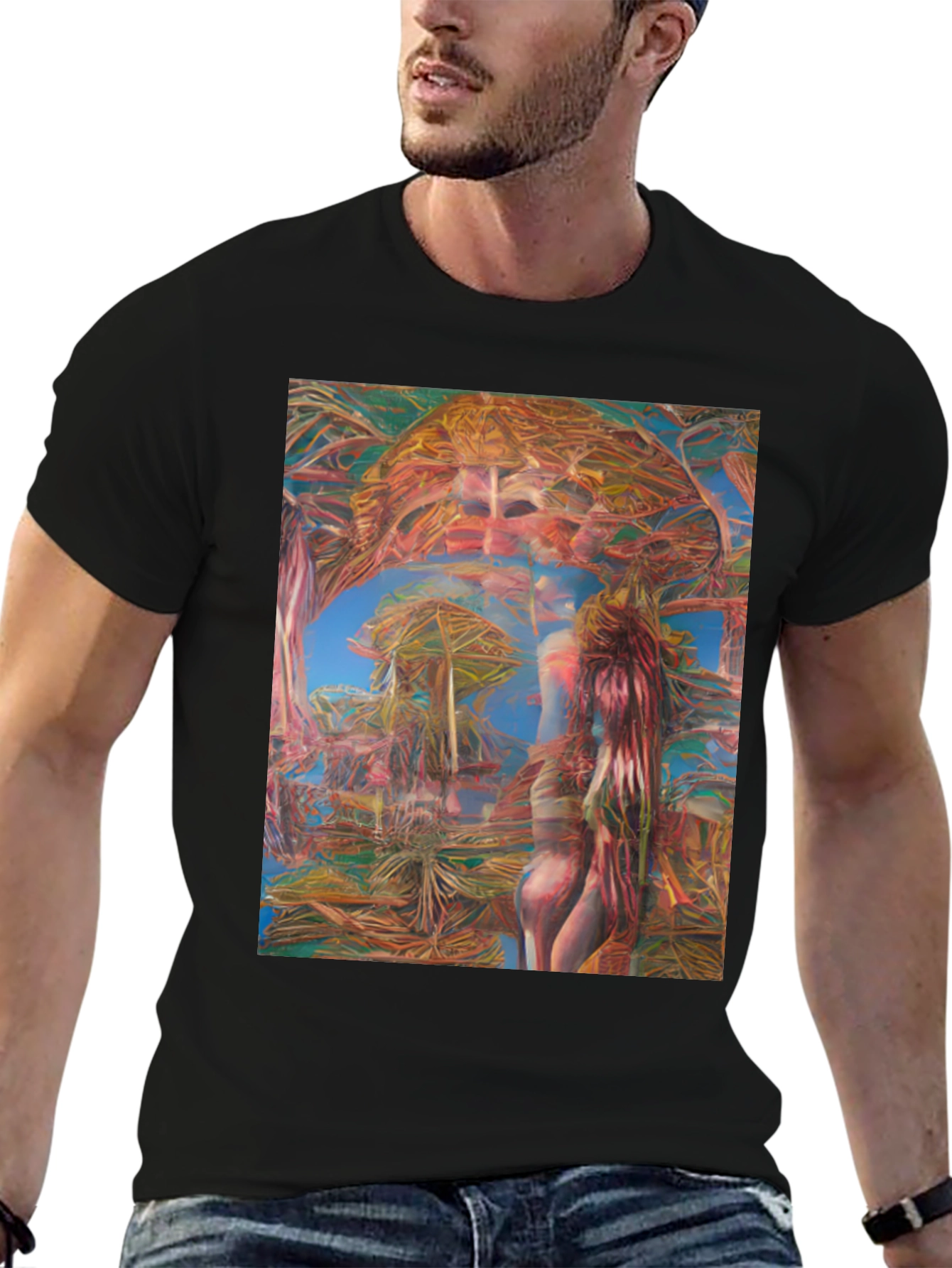 Abstract Beach T-Shirt