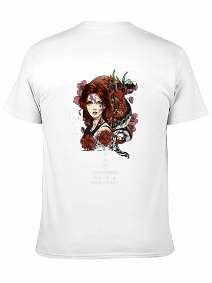 Urban Dragon Graphic Tee - Black