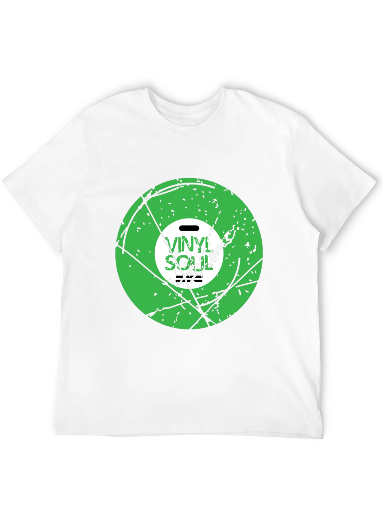 Vinyl Soul Black Graphic Tee