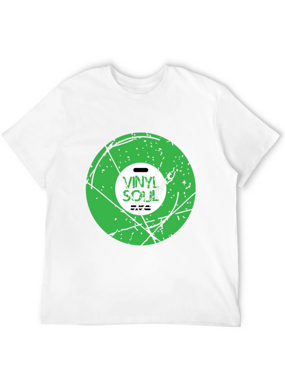 Vinyl Soul Black Graphic Tee