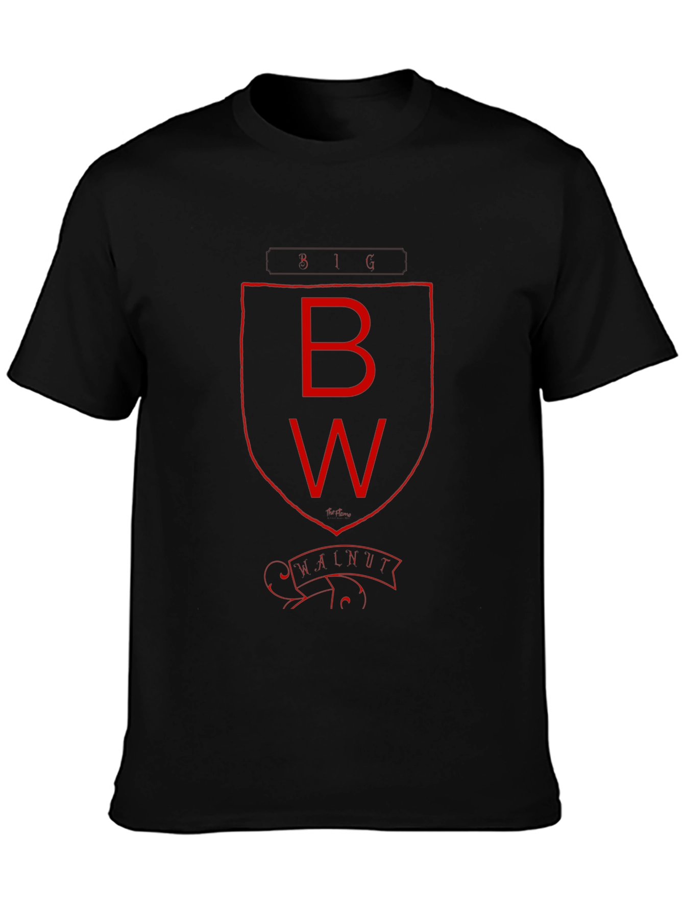 Big Walnut Crest Black T-Shirt