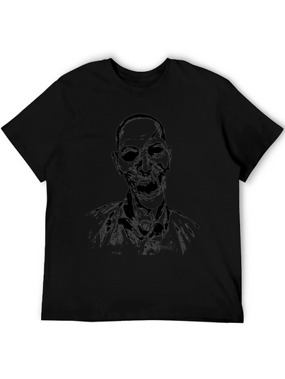 Zombie Graphic T-Shirt - Mens Black Tee