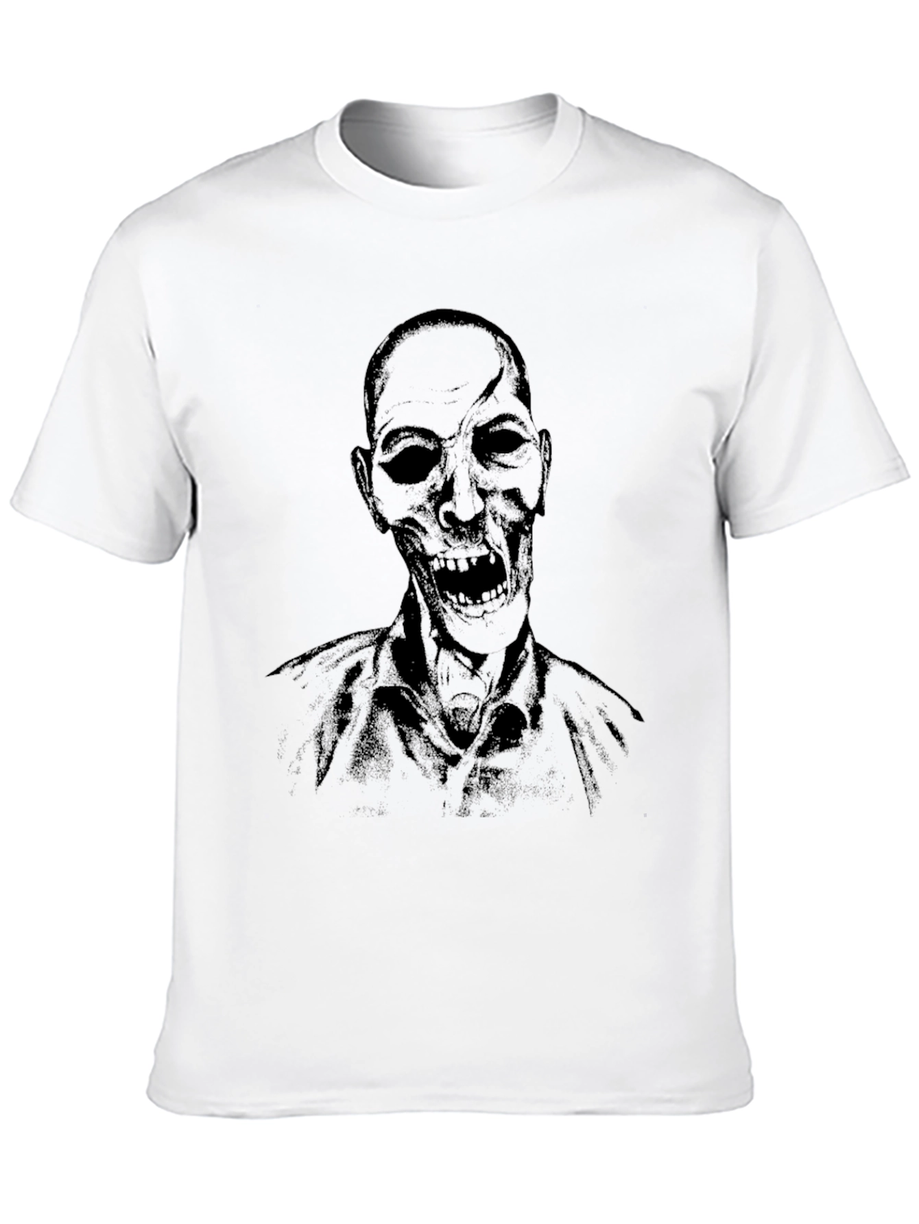 Zombie Graphic T-Shirt - Mens Black Tee
