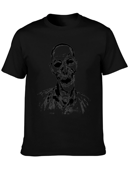 Zombie Graphic T-Shirt - Mens Black Tee