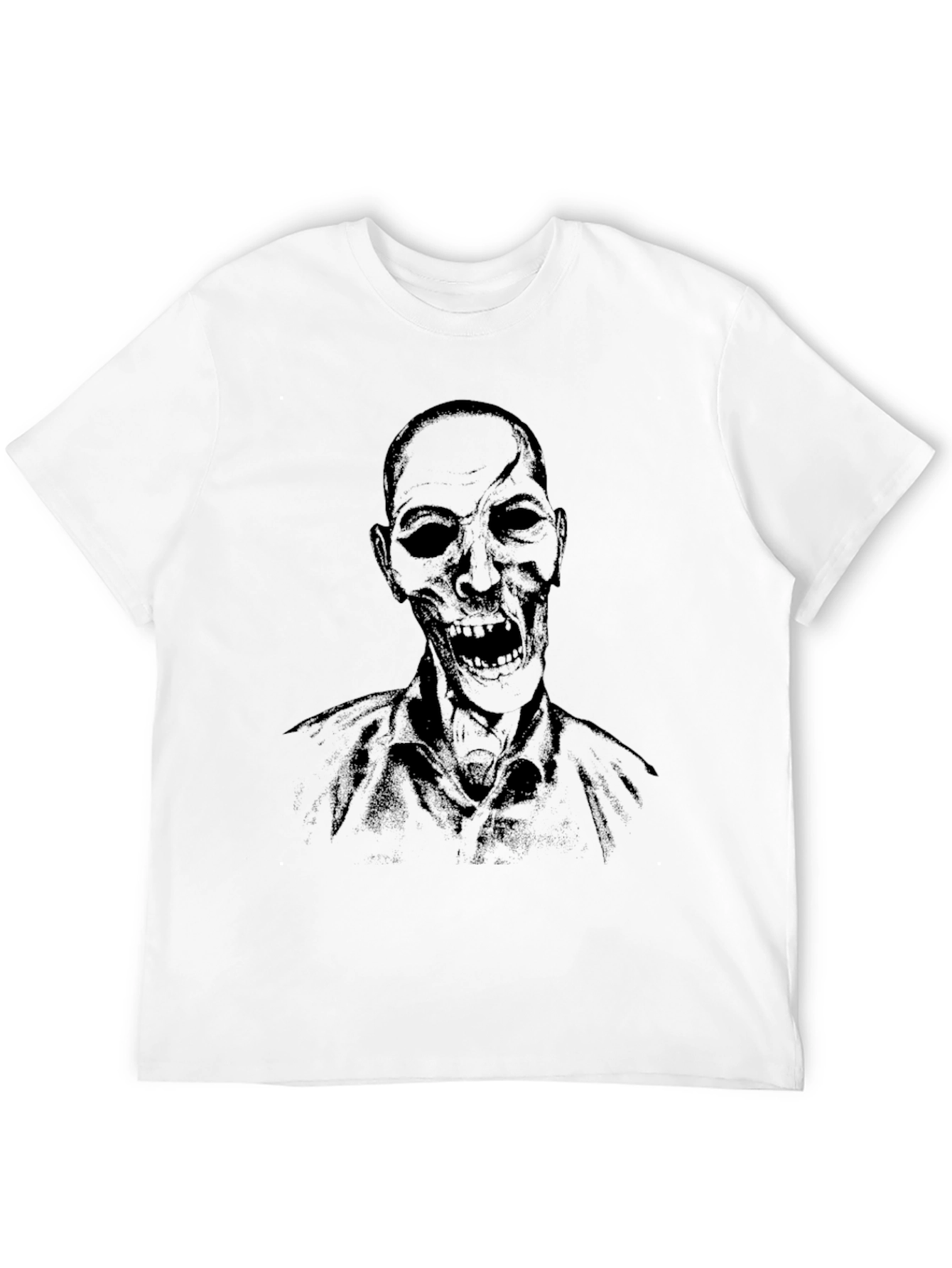 Zombie Graphic T-Shirt - Mens Black Tee