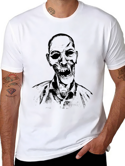 Zombie Graphic T-Shirt - Mens Black Tee