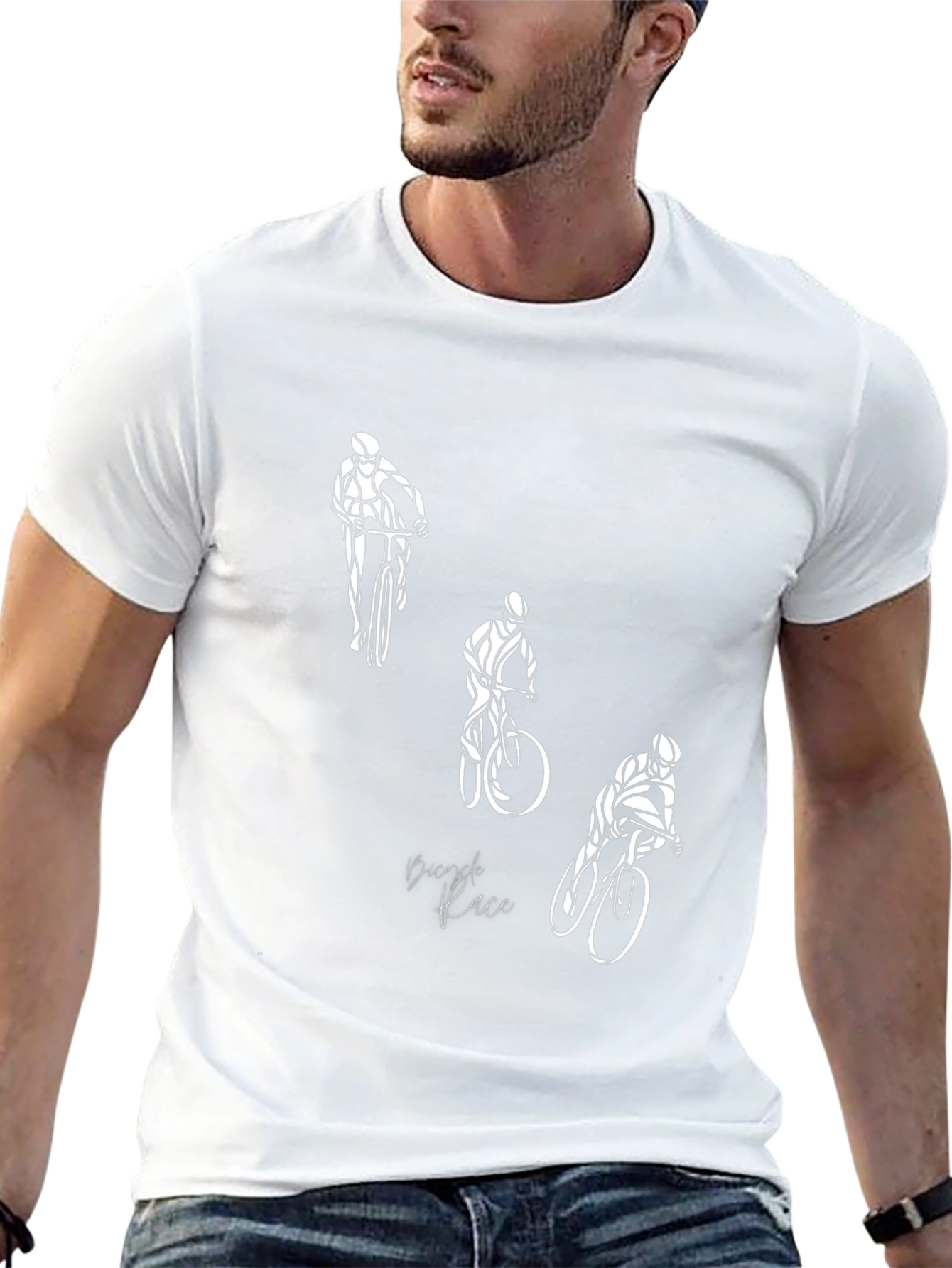 Bicycle Race Graphic T-Shirt