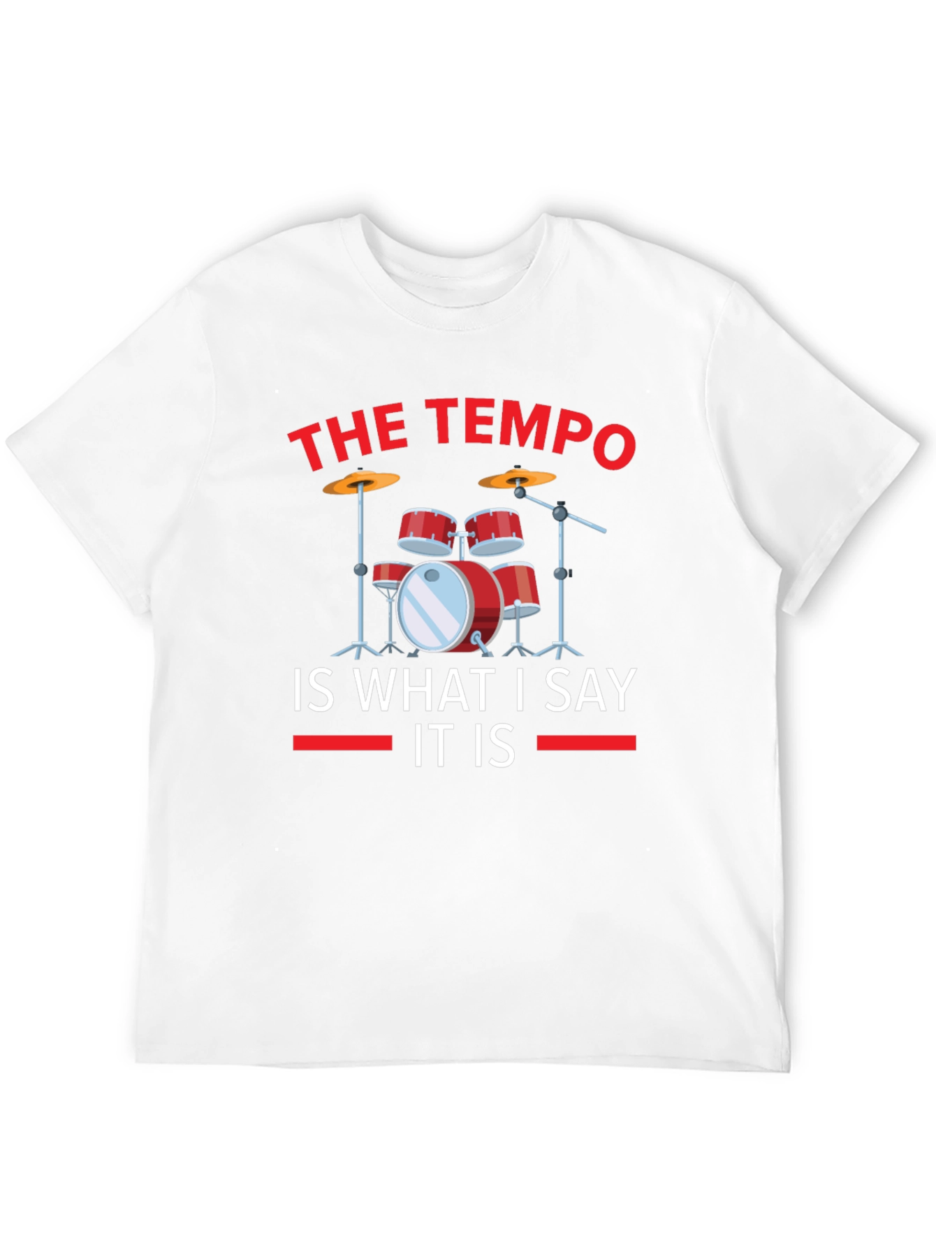 The Tempo Drummer Graphic Tee