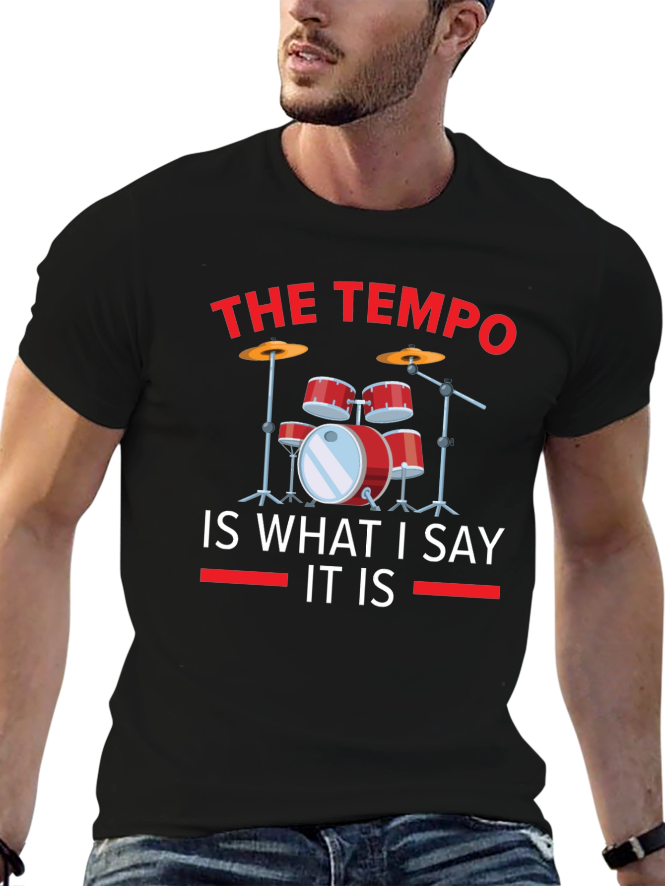 The Tempo Drummer Graphic Tee