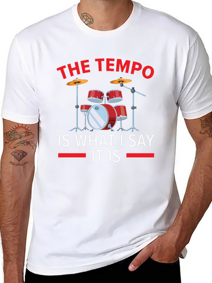 The Tempo Drummer Graphic Tee