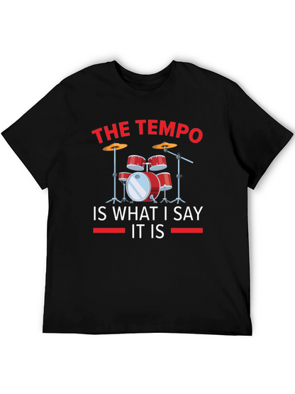 The Tempo Drummer Graphic Tee