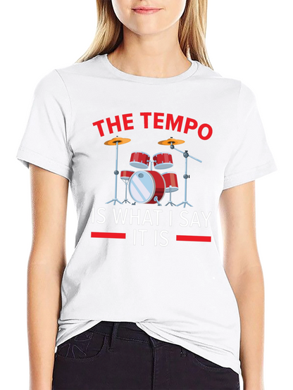The Tempo Drummer Graphic Tee