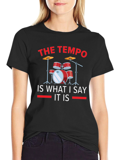 The Tempo Drummer Graphic Tee