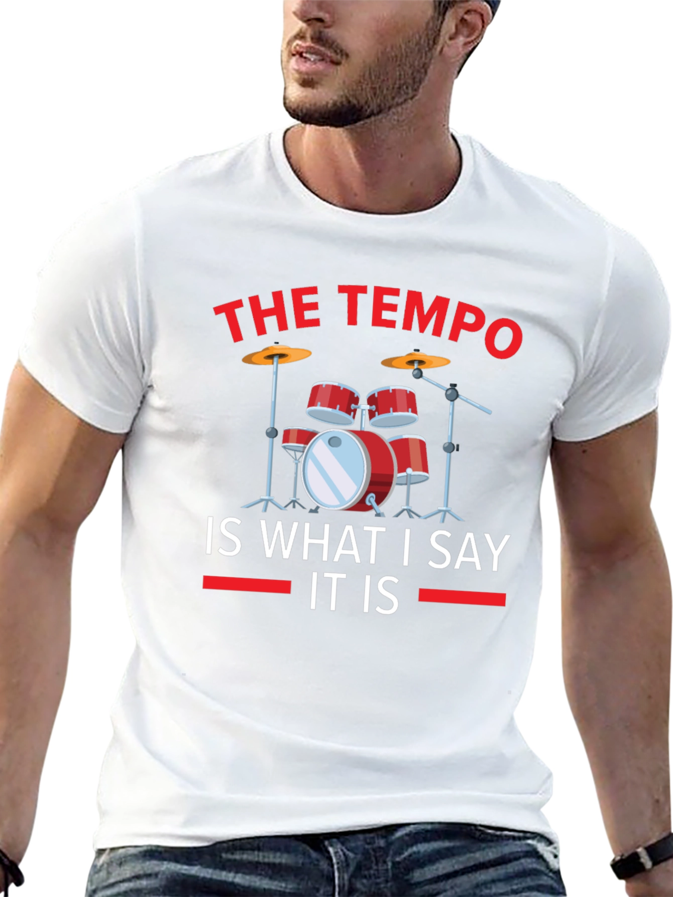 The Tempo Drummer Graphic Tee