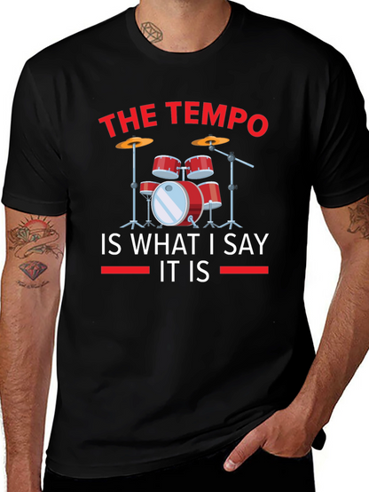 The Tempo Drummer Graphic Tee