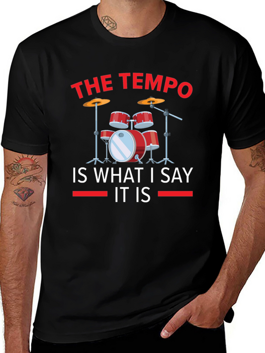 The Tempo Drummer Graphic Tee