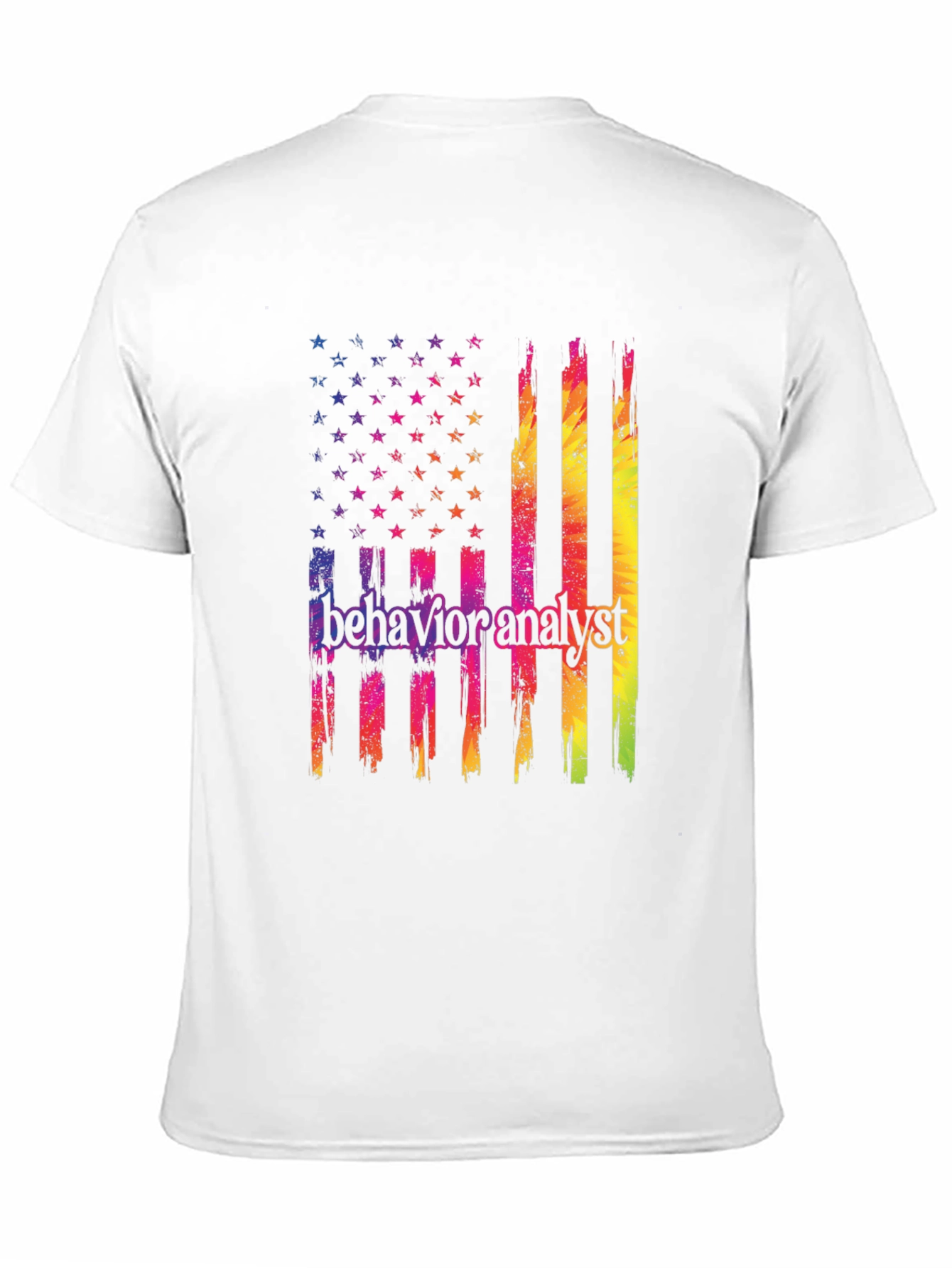 Behavior Analyst American Flag Graphic Tee