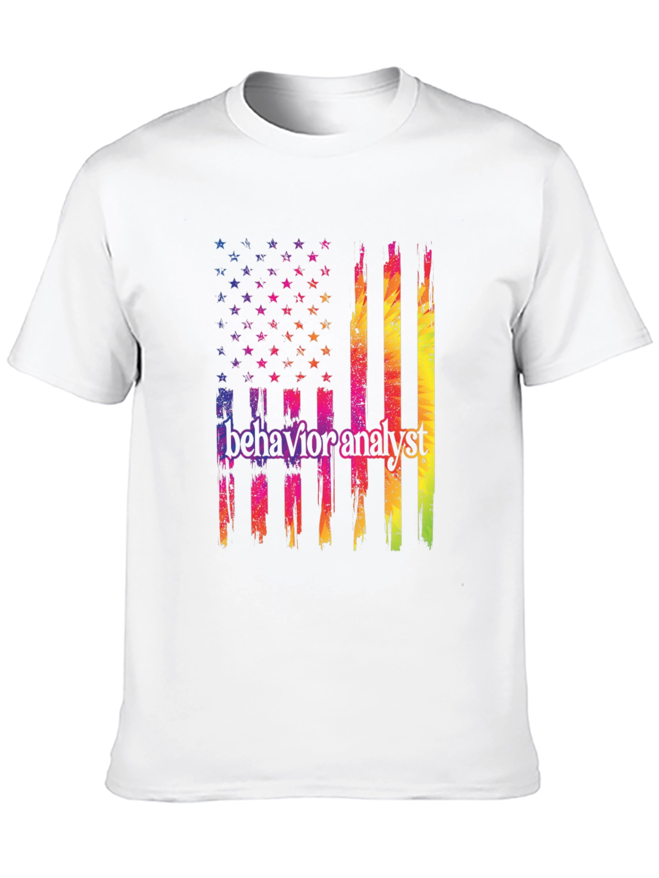 Behavior Analyst American Flag Graphic Tee
