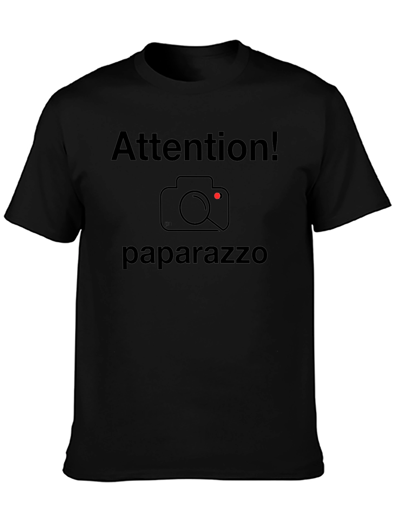 Attention! Paparazzo Graphic Tee
