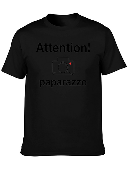 Attention! Paparazzo Graphic Tee