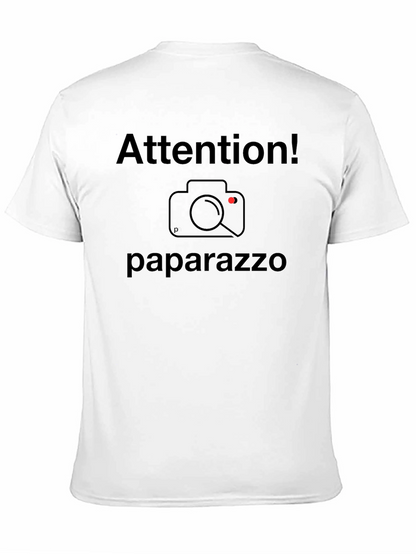 Attention! Paparazzo Graphic Tee