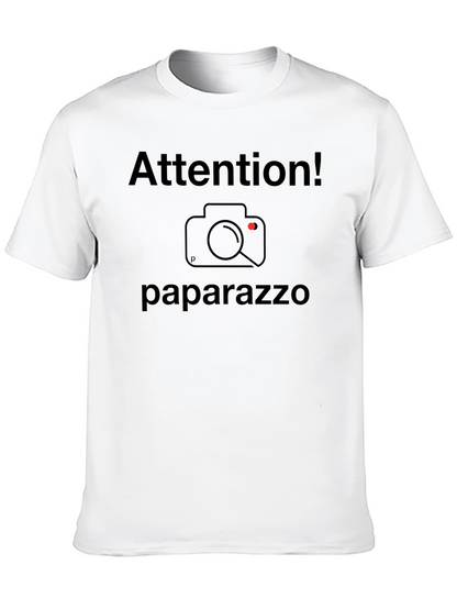 Attention! Paparazzo Graphic Tee
