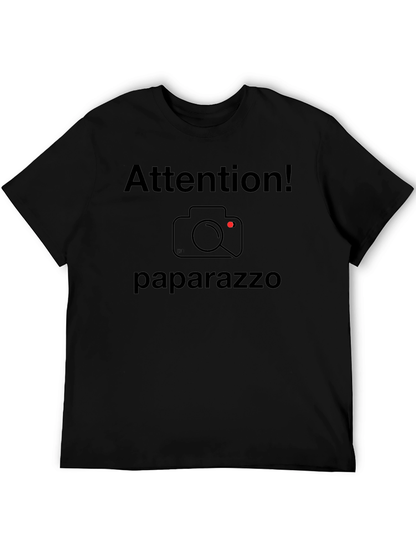 Attention! Paparazzo Graphic Tee