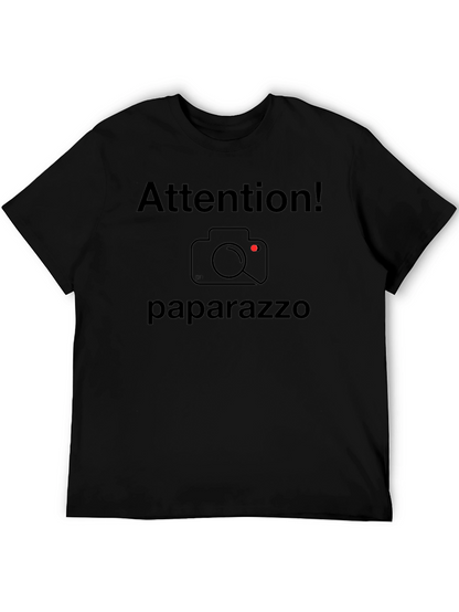 Attention! Paparazzo Graphic Tee