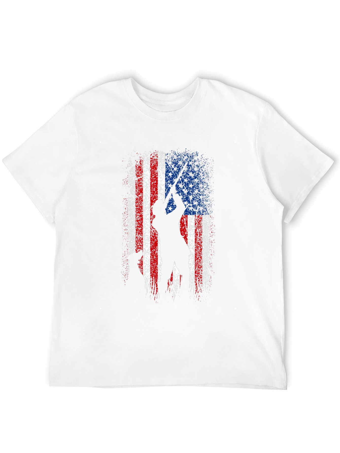 American Flag Hunter T-Shirt