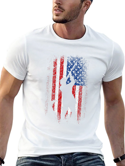American Flag Hunter T-Shirt