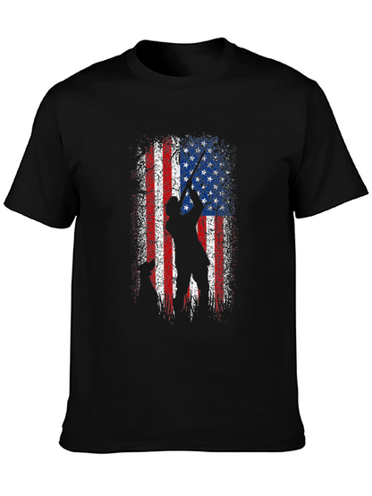 American Flag Hunter T-Shirt