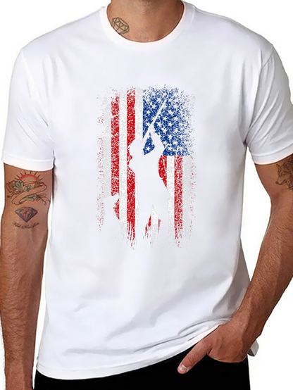 American Flag Hunter T-Shirt
