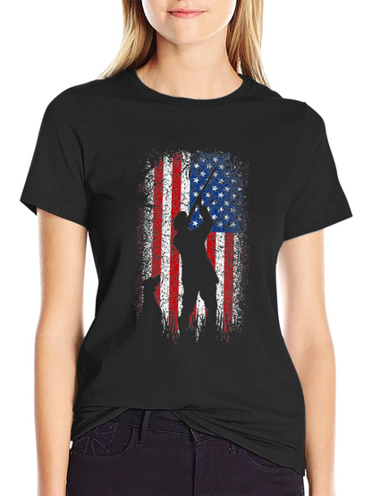 American Flag Hunter T-Shirt