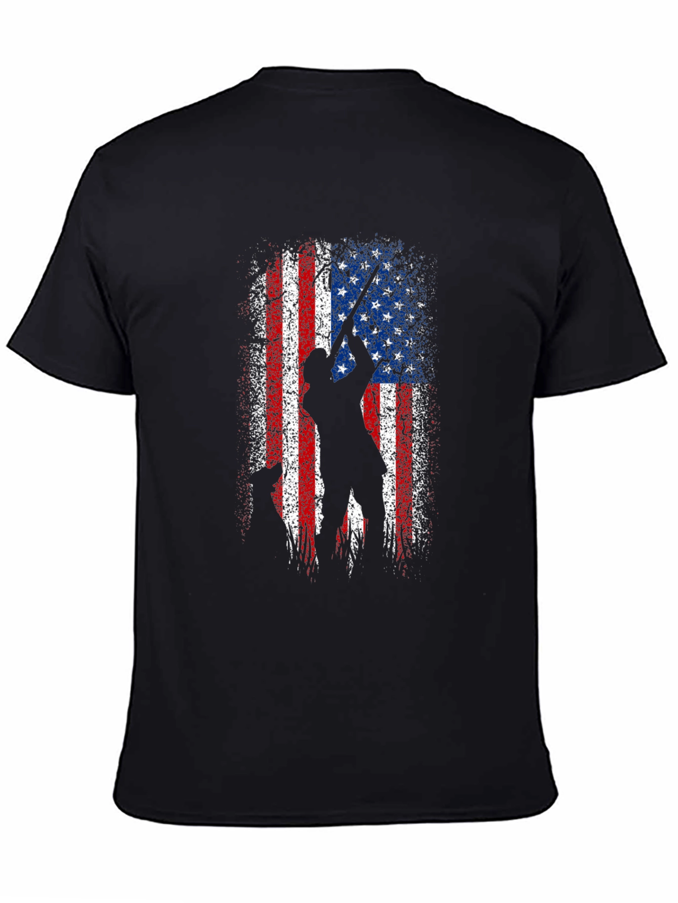 American Flag Hunter T-Shirt