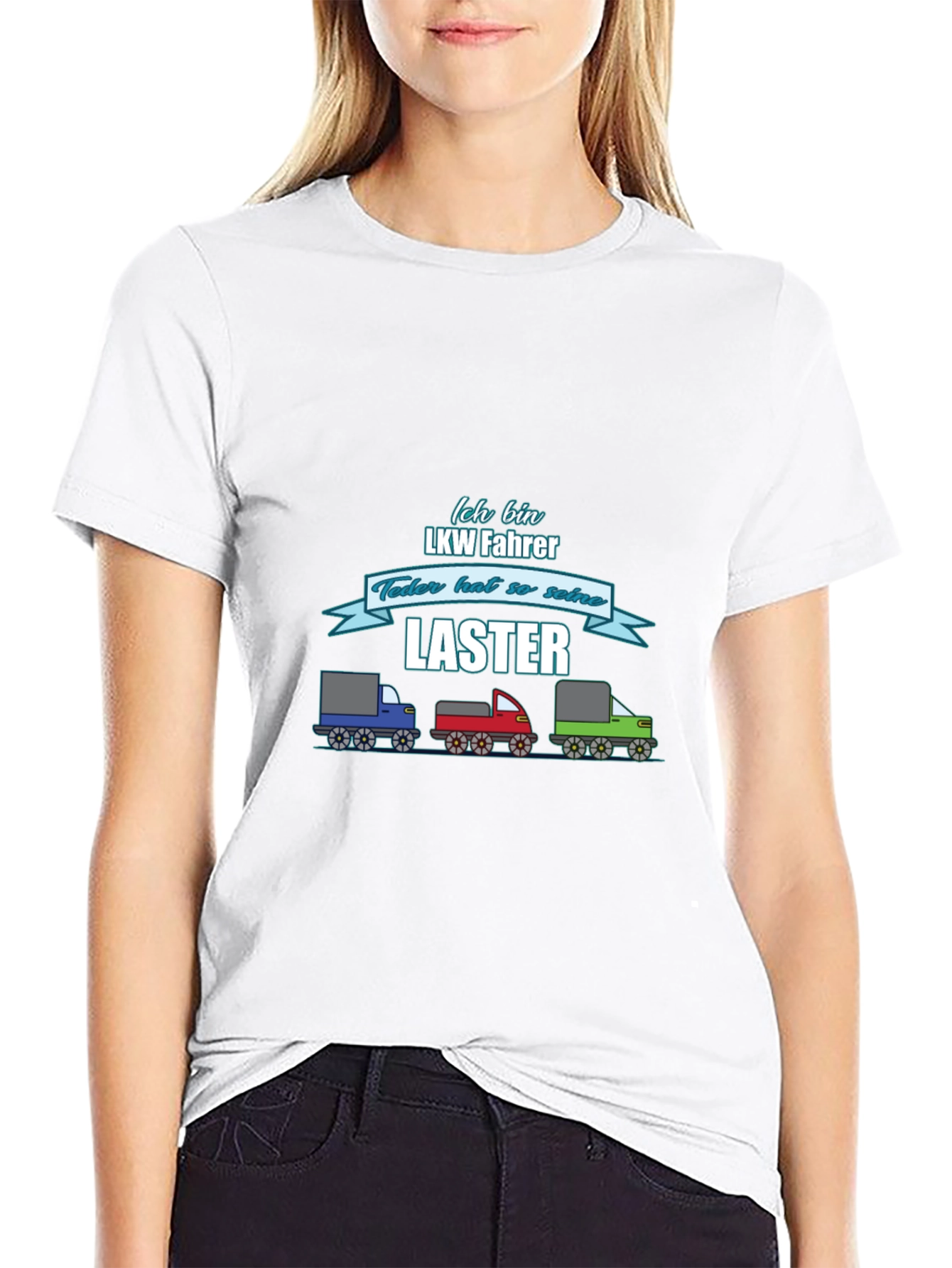 LKW Fahrer Cartoon Truck T-Shirt