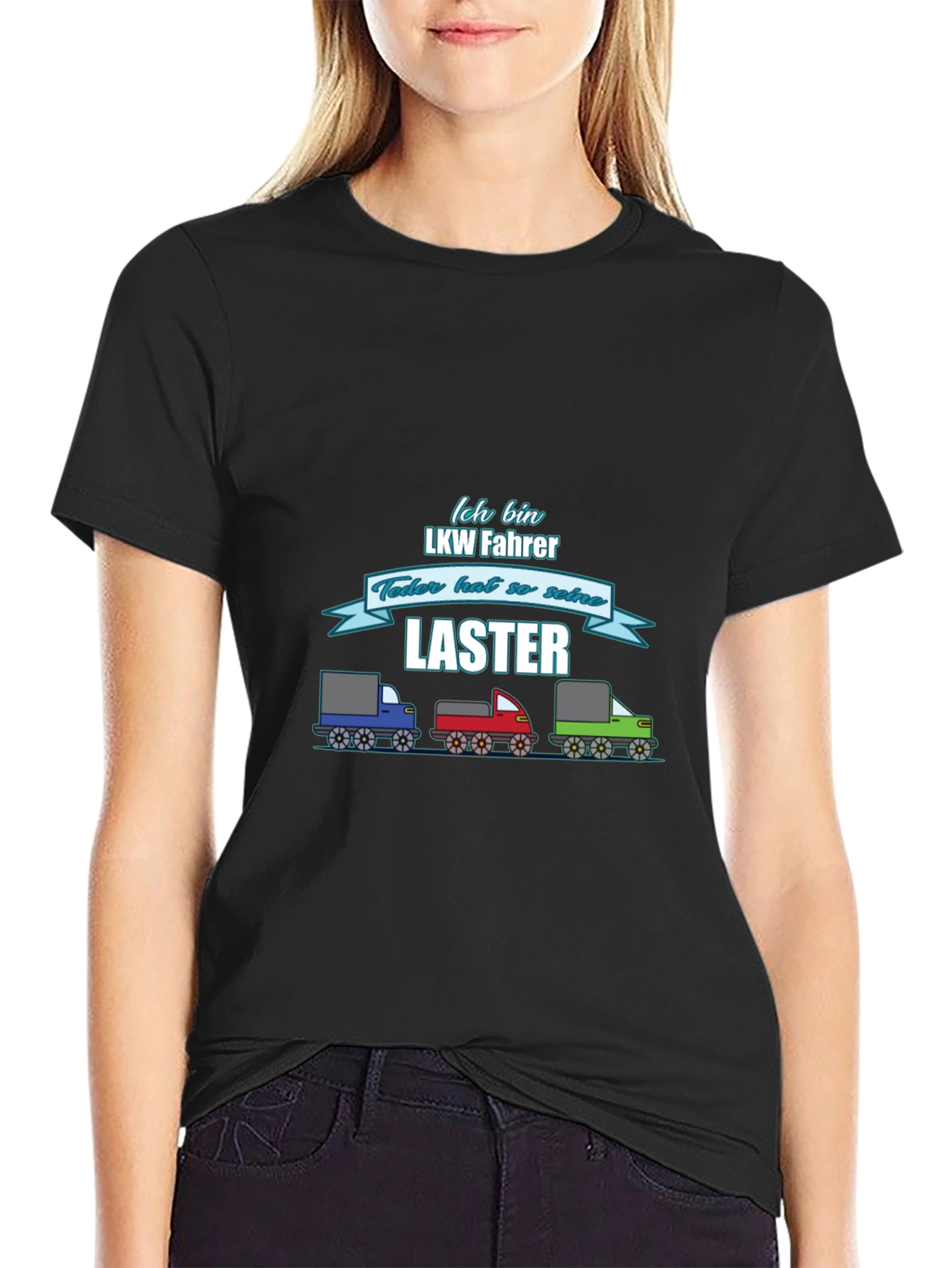 LKW Fahrer Cartoon Truck T-Shirt