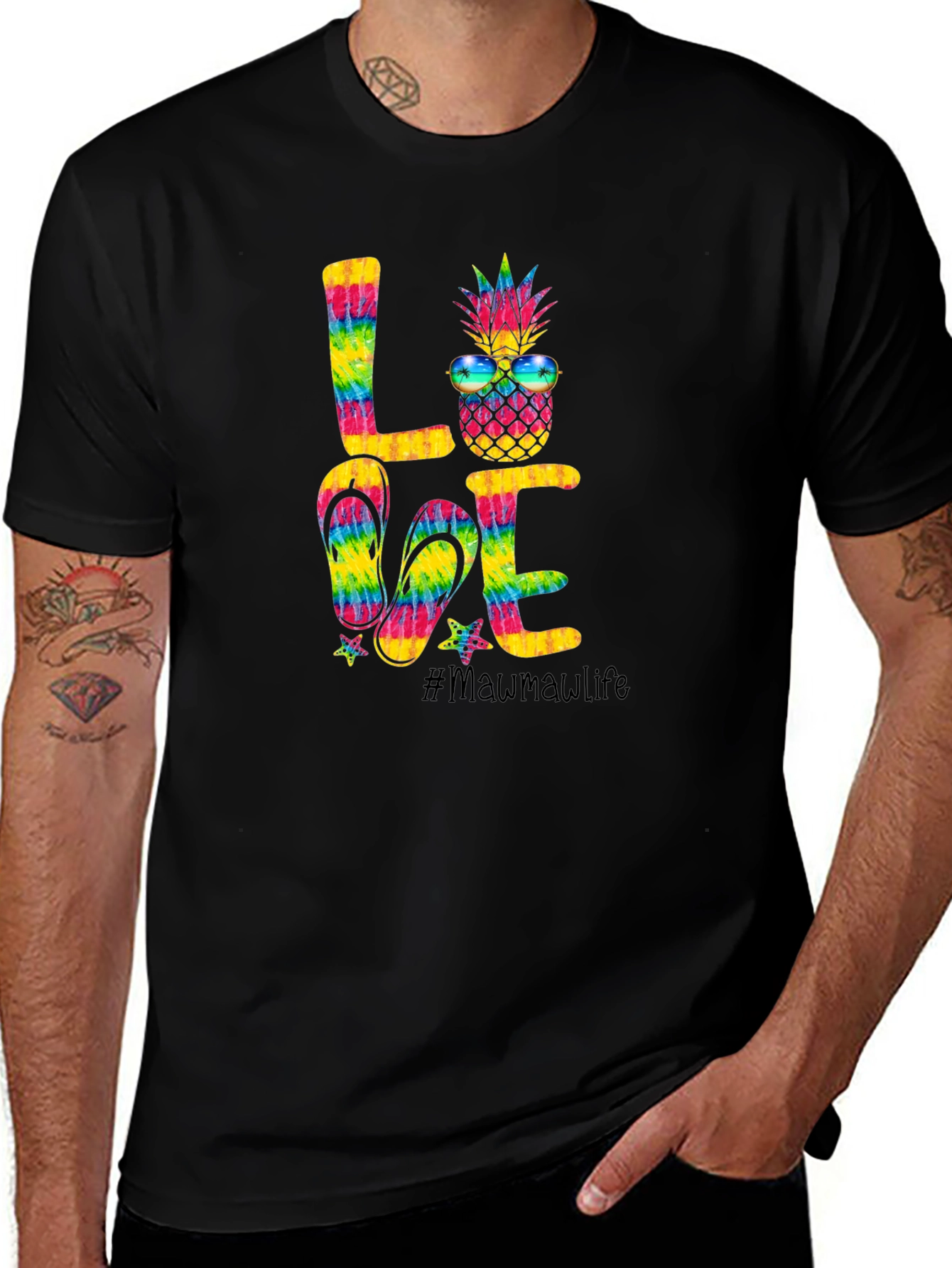LOVE Tie-Dye Graphic Tee