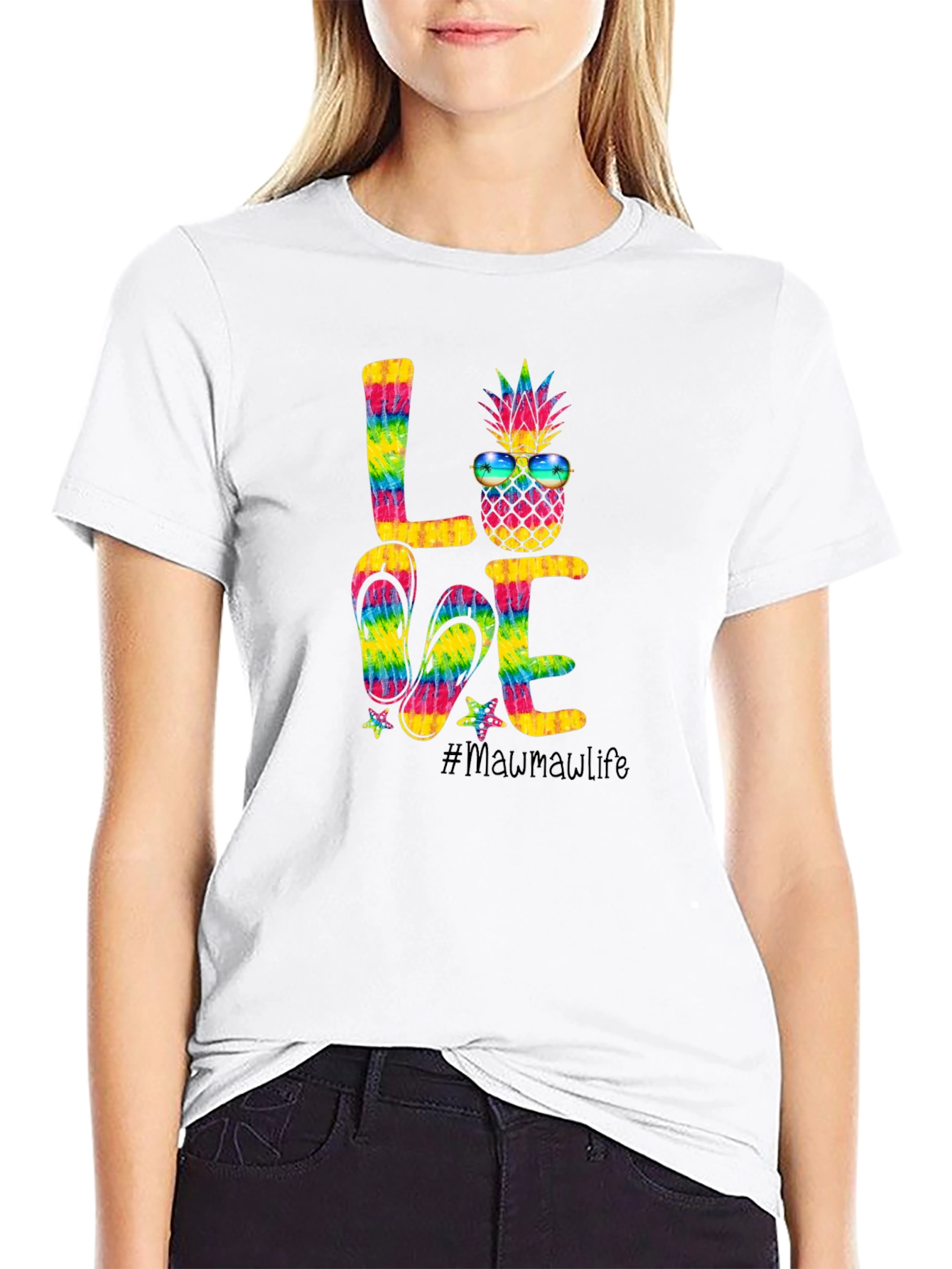 LOVE Tie-Dye Graphic Tee