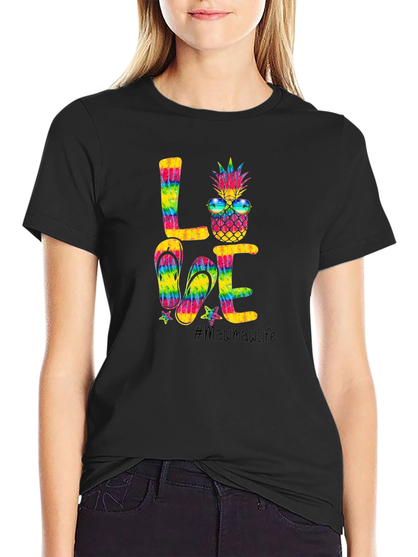 LOVE Tie-Dye Graphic Tee