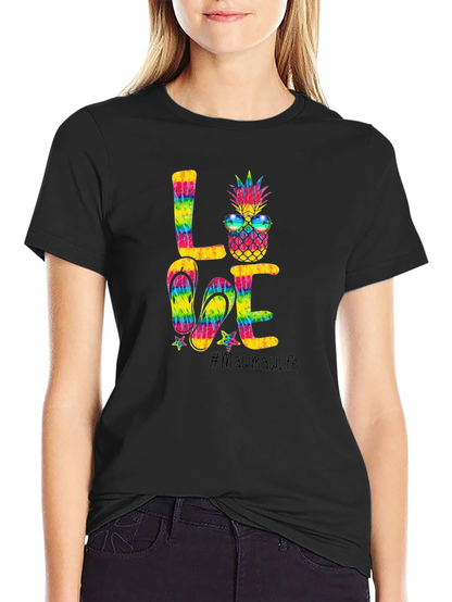 LOVE Tie-Dye Graphic Tee