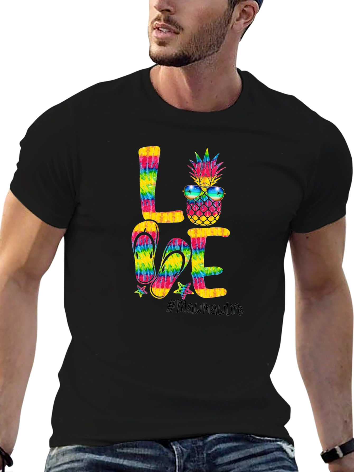 LOVE Tie-Dye Graphic Tee