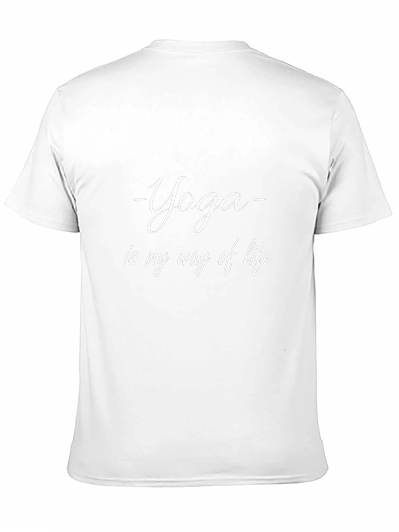 Yoga is My Way of Life Black T-Shirt