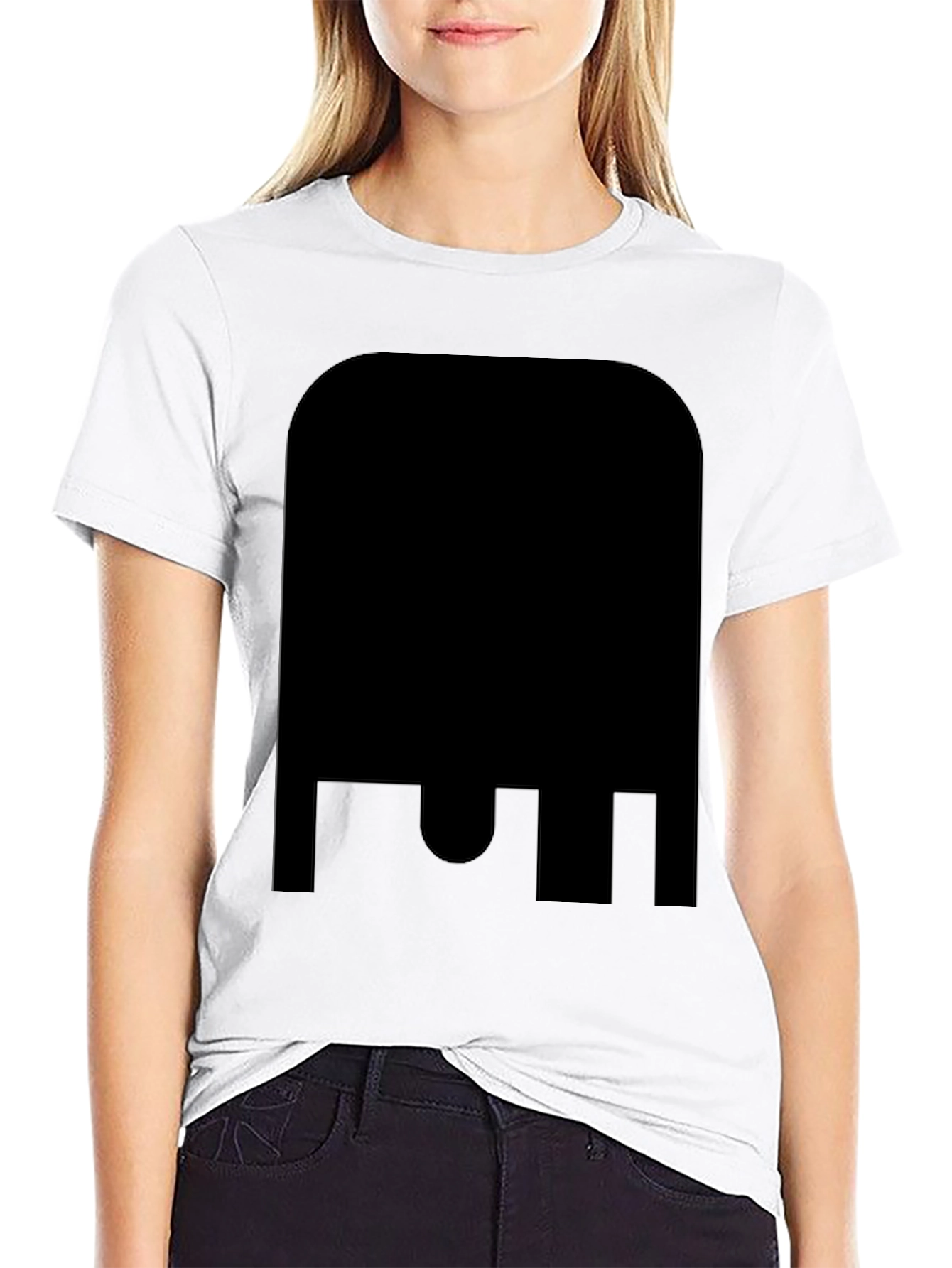 Bold Graphic Tee - Black