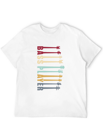 Bass Player Guitar T-Shirt - Music Lover Tee